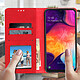 Avis Avizar Etui folio Rouge Vieilli pour Samsung Galaxy A50
