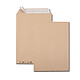 GPV Paquet de 50 pochettes kraft brun n°24 260x330 90 g/m² bande de protection Enveloppe