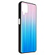 Avizar Coque Samsung Galaxy A12 Bi-matière Holographique Brillant Fine Légère Turquoise Coque conçue sur mesure pour le Samsung Galaxy A12