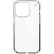 Speck Coque pour iPhone 13 Pro Antichute 4m Presidio Perfect-Clear Transparent Traitement anti-jaunissement résistant à la décoloration pour une coque transparente en tout temps