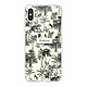 LaCoqueFrançaise Coque iPhone X/Xs silicone transparente Motif Botanic Evasion ultra resistant Coque iPhone X/Xs silicone transparente Botanic Evasion ultra resistant Protection housse Motif Ecriture Tendance