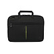 be.ez LE swift Pro 13/15 Black/Wasabi-NOIR La sacoche pour MacBook Pro 13/15, légère et stylée, avec poche pour iPad