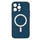 Avizar Coque pour iPhone 14 Pro Compatible Magsafe Protection Semi Rigide Soft-Touch  bleu - Coque de protection compatible MagSafe spécialement conçue pour Apple iPhone 14 Pro