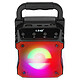 LinQ Enceinte lumineuse sans fil  Rouge, Design Compact et Portable