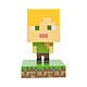 Minecraft - Veilleuse 3D Icon Alex Veilleuse 3D Minecraft, modèle Icon Alex.