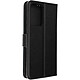 Avizar Housse Xiaomi 13 Lite Cuir Véritable Clapet Porte-carte Support Vidéo  noir - Étui noir, spécialement conçu pour Xiaomi 13 Lite
