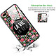 Avis Evetane Coque iPhone 7 Plus/ 8 Plus Coque Soft Touch Glossy La Vie en Rose Design