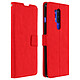 Avizar Housse OnePlus 8 Pro Étui Folio Porte-carte Fonction Support Vintage Rouge Pochette de protection spécialement conçue pour le One Plus 8 Pro