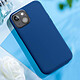 Avis Moxie Coque pour iPhone 15 Plus Semi-rigide Intérieur Microfibre Bleu Nuit