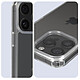 Avizar Coque pour iPhone 15 Pro Dos Rigide Contour Silicone Coins Antichocs  Transparent pas cher