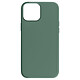 Moxie Coque pour iPhone 15 Semi-rigide Intérieur Microfibre Bords Surélevés Vert sapin - Coque Pin Vert bi-matière de la collection BeFluo, conçue par Moxie pour votre iPhone 15