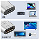 Acheter Avizar Adaptateur USB-C femelle vers DisplayPort femelle 4K Design Compact  Argent