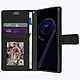 Acheter Avizar Housse pour Realme 9 Pro Plus et 9 4G Aspect Grainé Clapet Portefeuille Stand Vidéo  noir