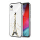 LaCoqueFrançaise Coque iPhone Xr silicone transparente Motif Illumination de paris ultra resistant pas cher