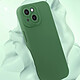 Acheter Avizar Coque pour iPhone 15 Plus Silicone Mat Protection Caméra Vert