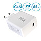 Acheter Jaym Chargeur Secteur Rapide USB-C GAN 65W 3A PD et PPS Blanc