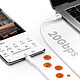 Acheter LinQ Câble USB C 100W Transfert Rapide 20Gbps 1.5m pour Ordinateur Portable Blanc