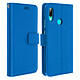 Avizar Etui folio Bleu Éco-cuir pour Huawei P Smart 2019 , Honor 10 Lite Etui folio Bleu éco-cuir Huawei P Smart 2019 , Honor 10 Lite