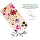 Avis Evetane Coque iPhone 11 Pro Max 360 intégrale transparente Motif Fleurs Multicolores Tendance