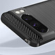 Acheter Avizar Coque pour Google Pixel 8 Pro Effet Carbone Silicone Flexible Antichoc  Noir