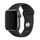 Devia Bracelet pour Apple Watch 38/40/41mm Sport Noir Bracelet solide et doux au toucher