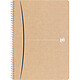 OXFORD Cahier à spirales TOUAREG A4 ligné 180 pages Couv Kraft Cahier