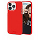 Jaym Coque pour Apple iPhone 15 Pro Max Premium Soft Feeling Rouge Coque conçue sur mesure pour Apple iPhone 15 Pro Max