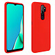 Avizar Coque Oppo A9 2020 et A5 2020 Silicone Semi-rigide Finition Soft Touch rouge Préserve efficacement votre smartphone contre les chocs et les rayures du quotidien.