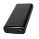 Swissten Powerbank 20W USB-C Power Delivery et USB Quick Charge 20000mAh  noir Une banque d'alimentation signée Swissten, pour charger votre appareil partout