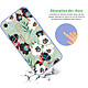 Avis LaCoqueFrançaise Coque iPhone 7/8/ iPhone SE 2020 Silicone Liquide Douce lilas Fleurs vert d'eau