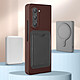 Avis Avizar Coque MagSafe pour Samsung Galaxy Z Fold 5 Rigide Design Fin  Bordeaux