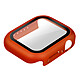 Avizar Coque Apple Watch Serie 7 (41mm) Rigide Ultra-fine Vitre de Protection orange Coque spécialement conçue pour votre Apple Watch Serie 7 (41mm)