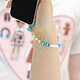 Acheter Avizar Bijou de Téléphone Bracelet Love 25cm Collection Lovely Bleu