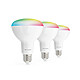 Caliber HBT-BR30-3PACK RGB et Blanc HBT-BR30-3PACK Ampoule intelligente - 3 Packs - BR30 - couleurs RGB et blanc