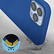 Avis Avizar Coque iPhone 13 Pro Silicone Semi-rigide Finition Soft-touch bleu