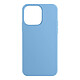 Moxie Coque pour iPhone 14 Pro Hybride Semi-rigide Fine Légère Intérieur Doux  bleu acier Coque de protection pour Apple iPhone 14 Pro, Collection BeFluo de Moxie