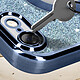 Avis Avizar Coque pour iPhone 6 Plus et 6s Plus Paillette Amovible Silicone Gel  Bleu