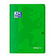 OXFORD Cahier Easybook agrafé 21x29.7cm 96 pages grands carreaux 90g vert Cahier