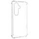 Avizar Coque pour Samsung Galaxy A55 5G Silicone Coins Bumper Antichocs Transparent Coins renforcés antichocs, prêts à encaisser les impacts en cas de chute