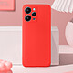 Avis Avizar Coque pour Xiaomi Redmi 12 Silicone Semi-rigide Soft Touch  Rouge