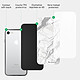 Acheter LaCoqueFrançaise Coque iPhone 7/8/ iPhone SE 2020/ 2022 Coque Soft Touch Glossy Marbre gris Design