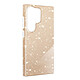 Avizar Coque pour Samsung S24 Ultra Paillette Silicone Semi rigide Fine Dorée Coque à paillette Or de la collection Glitter Case, conçue pour habiller votre Samsung Galaxy S24 Ultra de manière glamour