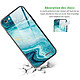 Avis Evetane Coque iPhone 6/6s Coque Soft Touch Glossy Bleu Nacré Marbre Design