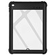 Redpepper Coque Intégrale pour iPad Air , iPad 5 et 6 Waterproof IP68  Contour Noir Norme d'étanchéité certifié IP68, résistant à une immersion d'eau et aux éclaboussures, idéale pour les activités nautiques : plongé, surf, etc.