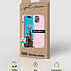 JUST GREEN Coque pour Apple iPhone 13 Natura Baby Souple et Antichoc Rose pas cher