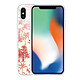 Avis LaCoqueFrançaise Coque iPhone X/Xs silicone transparente Motif Botanic Amour ultra resistant