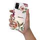 LaCoqueFrançaise Coque Samsung Galaxy A41 360 intégrale transparente Motif Amour en fleurs Tendance pas cher