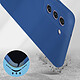 Avis Avizar Coque Samsung Galaxy S21 FE Silicone Semi-rigide Finition Soft Touch Fine Bleu