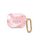 Guess Coque pour Airpods Pro New Marble Anti-choc Rose champagne Elle protège et décore vos AirPods Pro