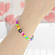 Avis Avizar Bijou Téléphone Bracelet Love Circonférence 25cm Collection Lovely Multicolore